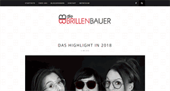 Desktop Screenshot of diebrillenbauer.com